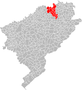 Localisation de Communauté de communes des Isles du Doubs