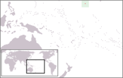 Ligging van die Johnston-atol in die Stille Oseaan