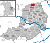 Lage der Gemeinde Loitzendorf im Landkreis Straubing-Bogen