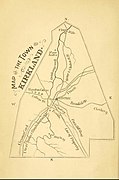 Map of the Town of Kirkland from 1874