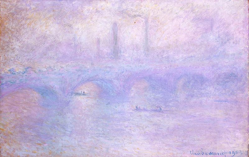 File:Monet, Claude - Waterloo Bridge. Effect of Fog.jpg