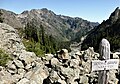 Mount Skokomish seen from Gladys Divide