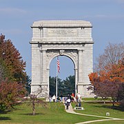 National Memorial Arch, Parque histórico nacional de Valley Forge, Valley Forge, (1914–17)