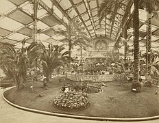 Ancien jardin d'hiver du casino municipal de Nice à la fin du XIXe siècle.