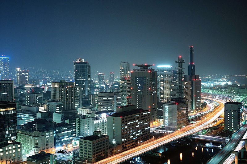 파일:Night view from Hotel Okura Kobe 31F 20140225.jpg