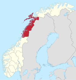 Nordland - Localizzazione