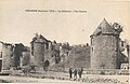 Le château à la suite des destructions de la guerre 1914-1918.