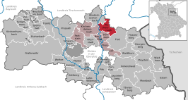 Kaart van Püchersreuth