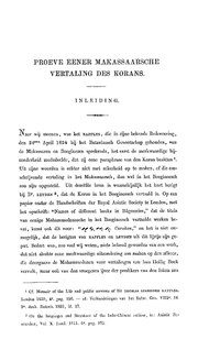 Miniatura para Ficheiro:PROEVE EENER MAKASSAARSCHE VERTALING DES KORANS (IA jstor-25733762).pdf