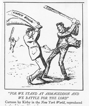 English: 1912 US cartoon by Rollin Kirby, show...