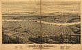 Portland, Oregon, population 22,000; drawn and published by E.S. Glover, A.L. Bancroft & Co. Lithographers, San Francisco