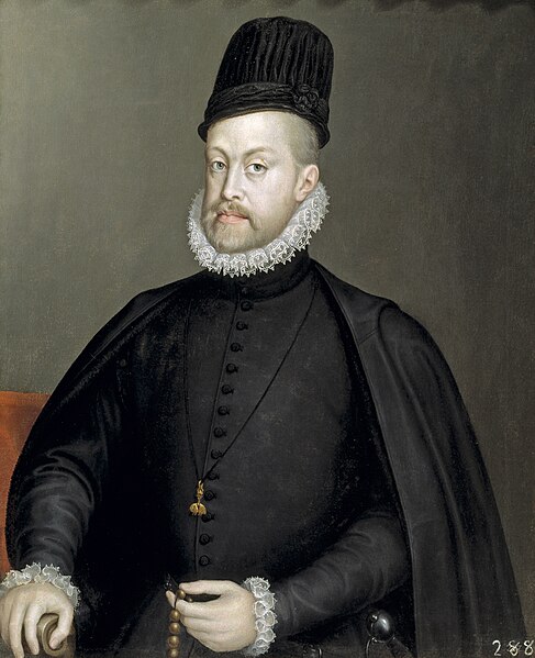 Fichier:Portrait of Philip II of Spain by Sofonisba Anguissola - 002b.jpg