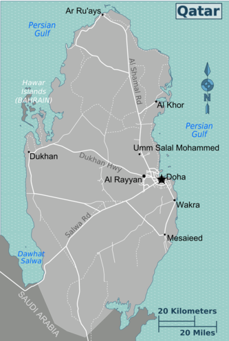 Mapa Kataru