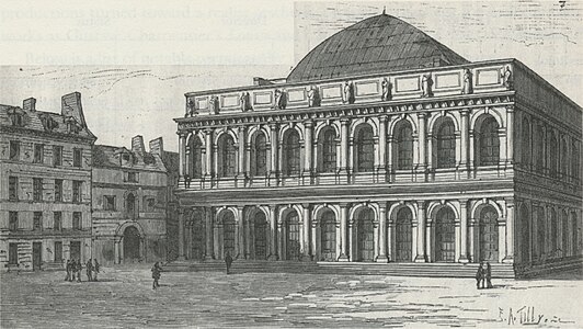 The Salle Ventadour was the home of the Théâtre-Italien. The first French performances of the operas of Verdi were staged there, and the famed soprano Adelina Patti sang there regularly during the Second Empire.