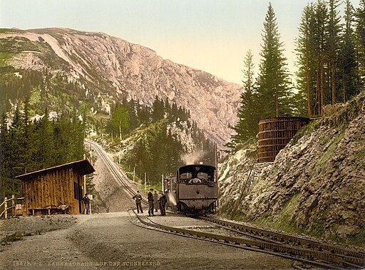 Schneebergbahn um 1900