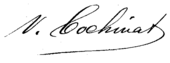 signature de Victor Cochinat