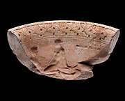 Ceramic, Arretine ware. Ancient Roman. Museum of Fine Arts, Boston