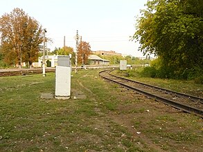 Путевое развитие станции Бахмут I