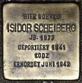 Stolperstein für Isidor Scheiberg (Rolandstraße 69)