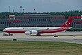 TC-CAN在北京首都機場，準備接載土耳其總統埃爾多安離京（2017年5月）