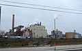 The Thilmany factory in Kaukauna as seen from the Grignon home.