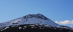 Anvista de Tromsdalstinden dende Ramfjorden