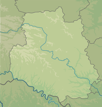Побережжя (регіон). Карта розташування: Вінницька область