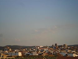 Skyline of Zalamea de la Serena