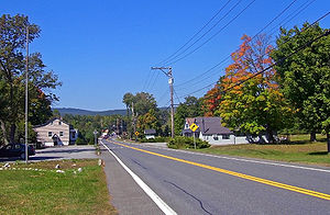 Looking into Walker Valley from the east along NY 52