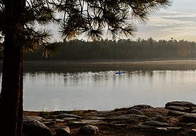 Willow Springs Lake on the Mogollon Rim in Arizona