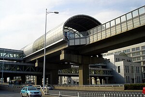 復興門站外景（2011年5月）
