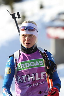 Mari Ederová, Hochfilzen 2010