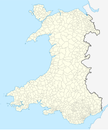 Map of Welsh communities as of 2024 2024 Wales Communities map.svg