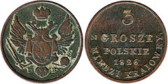 3 grosze polskie 1826 Z MIEDZI KRAIOWEY.jpg