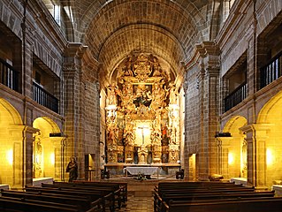 Interieur van de Sant Jaumekerk