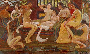 L'ère Tempyō, 1904. H. 44 cm. Artizon Museum