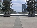 De Arc de Triomphe vanaf La Défense, 5 km verderop.