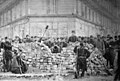 Image 17Barricades Boulevard Voltaire, Paris during the uprising known as the Paris Commune (from History of socialism)