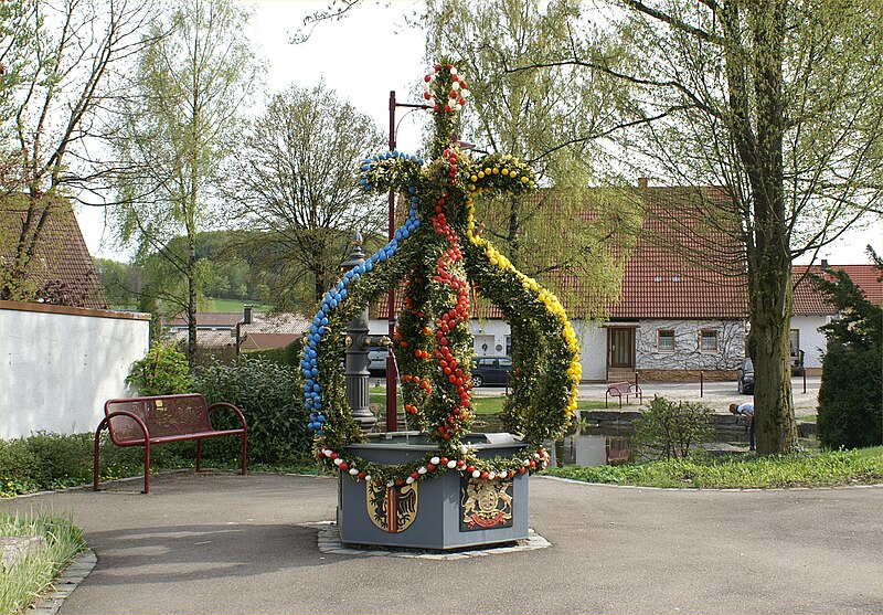 Datei:Bartholomд; Osterbrunnen.jpg