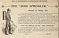 Mürgipihusti reklaam Ameerika Ühendriikides 1895. aastal välja antud aiakaupade kataloogis