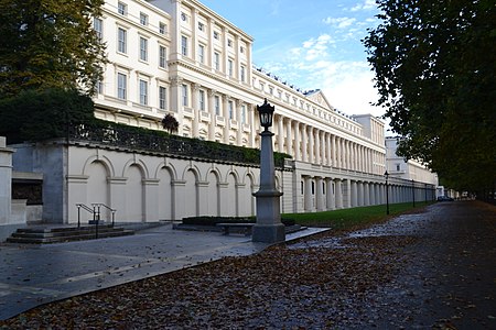 Carlton House Terrace, bâtiment est.