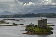 Castle Stalker is one of Scotland's most iconic buildings, and amongst the best-preserved examples of medieval tower houses in Britain. Castle Stalker 01.jpg