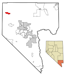 Indian Springs – Mappa