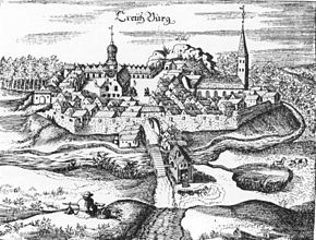 Кристоф Харткнох[англ.]. Кройцбург в 1684 году.