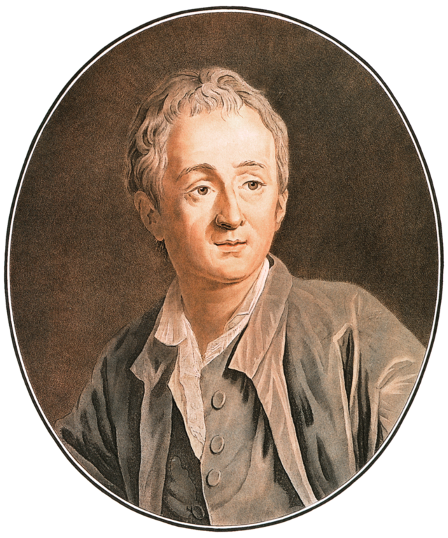 Denis Diderot, golegydh an Encyclopédie
