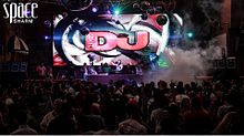DJ Mag on their 2013 Top 100 Clubs tour at Space Sharm, Sharm El Sheikh, Egypt. Dj Mag Top 100 Clubs tour at Space Sharm.jpg