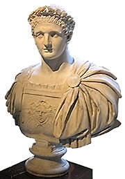 Bust of Domitian, Louvre, Paris.