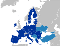 Pays candidats à l'UE map.svg