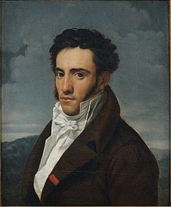 Portrait d'Édouard de Montulé (1818), attribué à Forestier, collection particulière