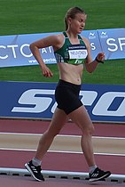 Elisa Neuvonen wurde Zwanzigste mit finnischem Landesrekord